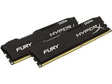 Kingston HX426C16FBK2/32 HyperX Fury [32GB/ 2666MHz/ DDR4/ CL16/ DIMM Kit of 2] RAM - Black