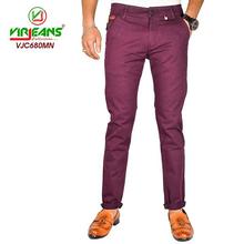 Virjeans Stretchable Cotton Skinny Choose Pants For Men Blue-(VJC 680)