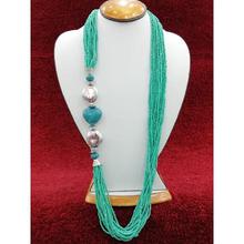 Mint Green Long Necklace