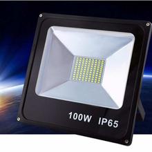 LED Floodlight 100W Ultra Thin Spotlight Waterproof Outdoor Wall Advertising Lamp