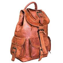 ZNT BAGS Real Hunter Leather Laptop Messenger Shoulder Bag