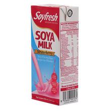 Soyfresh SoyaMilk Strawberry, 1ltr ( Buy 1 Get 1 OFFER)