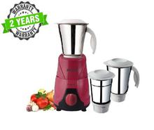 Baltra BMG 132 Cooper 3 500W Mixer Grinder With 3 Jar - (Red)