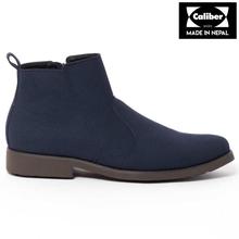 Caliber Shoes Blue Side Chain Lifestyle Boots For Men - ( 477 SR)