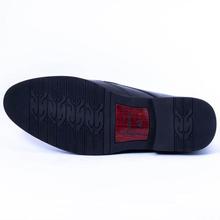 Caliber Shoes Black Lace Up Formal Shoes For Men - ( Y 639 )
