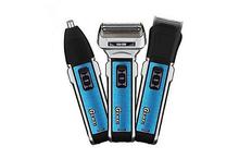 Gemei Rechargeable 3 in 1 Shaver/Nose Trimmer - Gm 589