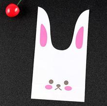 10pcs Bunny Cookies Gift Bags Birthday Wedding Party Decoration Kawaii