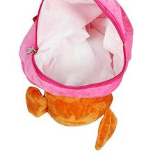 GTC Velvet Cute Soft Toy Backpack for Kids School Bag (IT