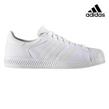 Adidas Originals White Superstar Bounce Trainer Shoes For Men - S82236