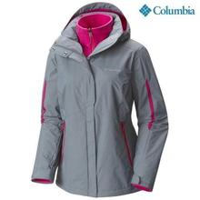 Columbia 1561021021 Bugaboo Interchange Jacket For Women- Grey/Pink