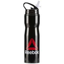 Reebok Black 750ml Metal Water Bottle - (BP8844)