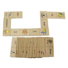 English Word Picture Domino For Kids