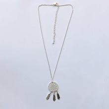 Silver Chime Floral Pendant Necklace