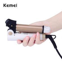 Kemei  3 in 1 Foldable Hair Straightener/Curler (km-8851)