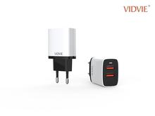 VIDVIE Fast Charger With Cable PLE216 Type C