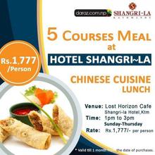 Shangri-La Lunch Coupon - Chinese Cuisine