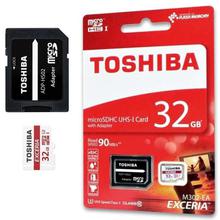 32 GB Toshiba Memory Card with Adaptor