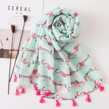 Korean Style Sun Protection Premium Printed Scarves For