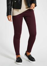 Maroon Fur Leggings For Women