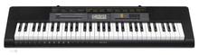 Casio CTK-2500 61-Keys Piano With Adapter, Black