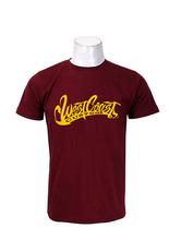 Wosa - Maroon West Coast Logo Printed T-shirt For Men