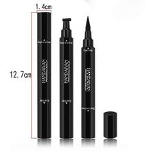 1 Pcs Double-Headed Seal Black Eyeliner Triangle Seal