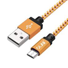 OLAF Micro USB Cable 1m 2m 3m Fast Data Sync Charging Cable For Samsung Huawei Xiaomi LG Andriod Microusb Mobile Phone Cables