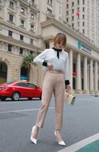 Stretchable Cotton Pant For Women