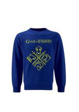 BLUE SWEATSHIRT GOT LOGO