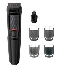 Philips Series 3000 6-in-1 Multi Grooming Kit for Beard with Nose Trimmer Attachment - MG3710/13