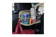Car Back Seat Baby Bottle Drink Cup Folding Tray Holder