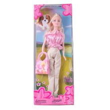 Pink Shirt Doll Set For Girls