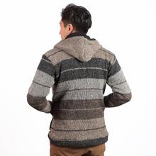 Woolen Hooded Jacket for Men 02