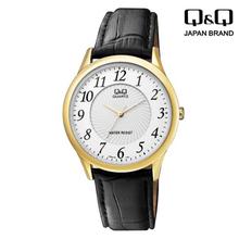 Q&Q Black Strap Analog Watch For Men-Vq04J003Y