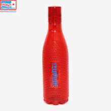 Bagmati Textured Transparent Plastic Water Bottle - 1L