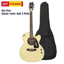 Natural Coloured Godson Indian Guitar With Free Guitar Bag And 2 Picks