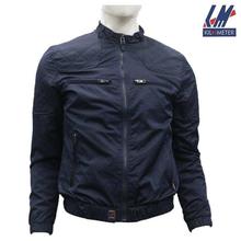 KILOMETER Navy Solid Multi Pocket Jacket For Men - KM703