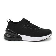 Black Fashion Sport Laceup Running Shoes For Men