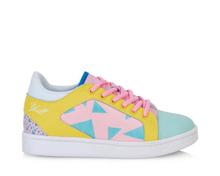 Yull Popsicle Pink Printed Sneakers For Women