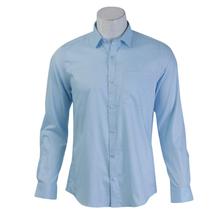 Turtle Sky Blue Formal Full Sleeve Formal Shirt For Men (4013) + 6 Pairs of Happy Feat Socks