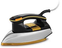 Black & Decker F550 1200w Heavy Weight Dry Iron, Black & Gold