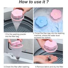 Reusable Hair/Fur Catcher Mesh Bag For Washing Machine