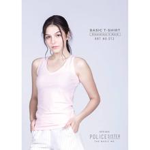 Light Pink Solid Tank Top For Women (ST.2)