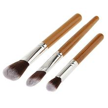 Generic Professional Bamboo Handle 6Pcs Makeup Brush Set Cosmetic Face