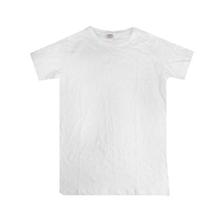 Plain Half Sleeves Tshirt For Boys-White