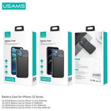 USAMS Battery Charger Back Case For Iphone 12