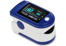 Easy@Home Fingertip Pulse Oximeter, Rotatable OLED Display to Show Waveform, SpO2 Blood Oxygen Saturation, Bar Graphs and Heart Rate Monitor