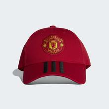 Adidas Real Red Manchester United 3-Stripe Cap - CY5584