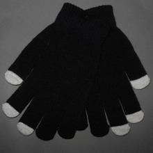 Winter Gloves Women Men Wool Knitted Mittens Touch Screen Gloves Warm Ladies Full Finger Stripe Gloves gants femme