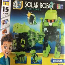 Smart Parenting DIY 4 In 1 Solar Robot Transforming